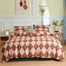 DecorBites™ Geometric Stripes Bedding Set: Duvet Cover, Bed Sheets, Pillowcases