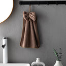 DecorBites™ Coral Velvet Soft Hand Towels Super Absorbent for Kitchen Bathroom Home Hair