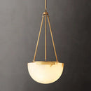 Semicircular Istar Alabaster Chandelier