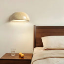 Semicircular Twilight Travertine Wall Lamp
