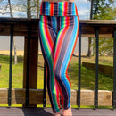 Serape High-Waisted Activewear Leggings [Sizes S & 3X Remaining]