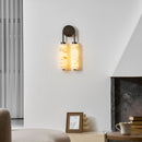 Calla Ribbed Alabaster Wall Sconce