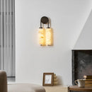 Calla Ribbed Alabaster Wall Sconce