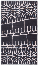 Serowe - Black & White Outdoor Rug for Patio