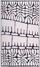 Serowe - Black & White Outdoor Rug for Patio