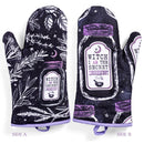 Set of 2 "Witch, I AM The Secret Ingredient" Oven Mitt | Pot Holders Hanging Oven Gloves Set