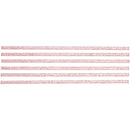 Set of 6 Pink Glitter Reusable Straws | BPA-Free Acrylic | 11" Extra Long Elegant Straws