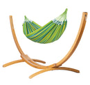 Elipso Outdoor Lime -  Weather-Resistant Kingsize Hammock with FSC® certified Larch Stand