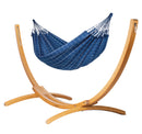 Elipso Outdoor Marine - Weather-Resistant Kingsize Hammock with FSC® certified Larch Stand