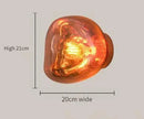 DecorBites™ Lava Glass Wall Lamp: Nordic Design for Home Decor, Living Room, Bedroom
