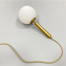 DecorBites™ Gold Glass Ball Pendant Lamp for Luxurious Dining Room & Bedroom Decor
