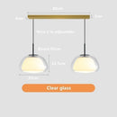 DecorBites™ Glass Jelly Pendant Lamp: Minimalist Luxury Design for Home Living Room Bedroom