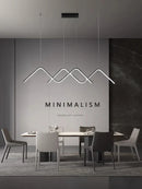 DecorBites™ Geometric LED Pendant Lights Modern Minimalist Chandelier Lighting