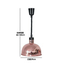 DecorBites™ Electric Telescopic Heat Lamp for Food Preservation in Restaurants