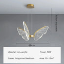DecorBites™ LED Butterfly Chandeliers: Modern Lighting Fixtures for Home Decor