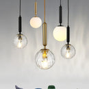 DecorBites™ Glass Ball Pendant Light for Dining Room & Bedroom Decor