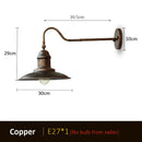 DecorBites™ Industrial Outdoor Wall Lamp for Porch Garden Light Stair Bedroom Lighting