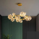 DecorBites™ Crystal Chandelier: Modern Stair Pendant Lamp for Living Room, Interior Lighting