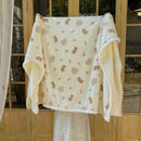 DecorBites™ Lamb Nap Cartoon Coral Velvet Blanket: Super Soft, Thick, and Cute for Winter