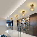 DecorBites™ Gold Iron Cage Ceiling Light Modern Nordic Decor Retro Loft Fixture E27