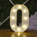 Decorative Letters Alphabet Letter LED Lights Luminous Number Lamp Night Light Wedding Proposal Party Baby Bedroom Decoration