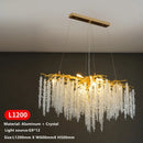 DecorBites™ Crystal Tassel LED Chandeliers for Luxury Home Decor