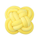 DecorBites™ Knot Pillow Ball Xmas Decorative Throw Pillow with Soft Plush