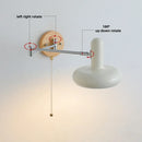 DecorBites™ Cream Iron Art LED Wall Lamp for Bedroom Living Room Decor