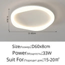 DecorBites™ Cloud Ceiling Light: Simple Modern Intelligent Nordic Design for Bedroom and Living Room