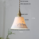 DecorBites™ Ceramic Knob Switch LED Pendant Light, Nordic Modern Hang Lamp