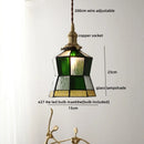 DecorBites™ Glass Copper LED Pendant Lamp for Dining Room, Nordic Modern Hanging Light Fixtures