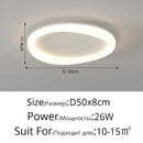 DecorBites™ Cloud Ceiling Light: Simple Modern Intelligent Nordic Design for Bedroom and Living Room