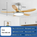 DecorBites™ LED Ceiling Fan with Remote Control for Living Bedroom, 48-60 Inch