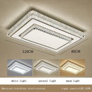 DecorBites™ Crystal LED Ceiling Lamp 2024: Luxury Minimalist Bedroom Lights