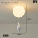 DecorBites™ Kids Bear LED Ceiling Light - Designer Bedroom Pendant Lamp