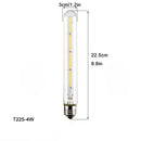 DecorBites™ LED Filament Tubular Edison Bulb 6000K T10 T185 T225 T30 T300 4W 6W 8W