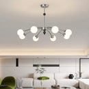 DecorBites™ Cream Wind Chandelier: Luxury Postmodern Hall Lamp for Living Room, Bedroom, and Restaurant