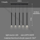 DecorBites™ Glossy Cylindrical Chandelier for Bar, Restaurant, Bedside, and Company Front Desk