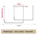 DecorBites™ LED Ceiling Chandelier Dimmable Pendant Lamps for Modern Home Decor Lighting