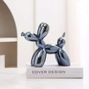 DecorBites™ 22cm Balloon Dog Ceramic Sculpture Decor Statue Office Gift