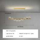 DecorBites™ Glass Ball G9 LED Chandelier for Dining Room, Kitchen, Office & Front Desk