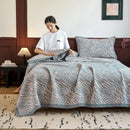 DecorBites™ Cotton Three-Layer Towel Blanket with Pillow - Summer Cool Quilt