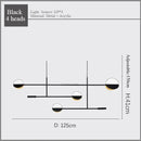 DecorBites™ Geometric Line Iron Pendant Lamp for Living Room, Bedroom, Study, Dining - Home Decor Luminare