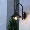 DecorBites™ Black Outdoor Wall Lamp for Country Garden Villa Aisle Balcony Lighting