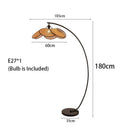 DecorBites™ Leaf Grid Handmade Rattan Screen Chandelier for Modern Living Room and Bedroom