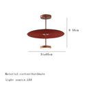 DecorBites™ Cotton Round Pendant Lights for Modern Minimalist Home Decor