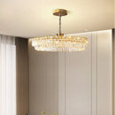 DecorBites™ Crystal Ceiling Chandelier, Nordic Luxury Double Lampara for Dining Table
