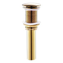 DecorBites™ Gold Basin Faucet: Single Handle Bathroom Sink Tap & Brass Lavatory Mixer