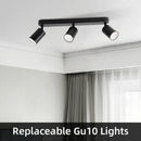 DecorBites™ LED Adjustable Spotlights for Bedroom, Corridor, Shop - GU10 Bulb Replacement Lighting