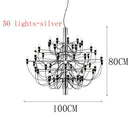 DecorBites™ LED Candle Chandelier: Elegant Italian Design Pendant Light for Home Decor